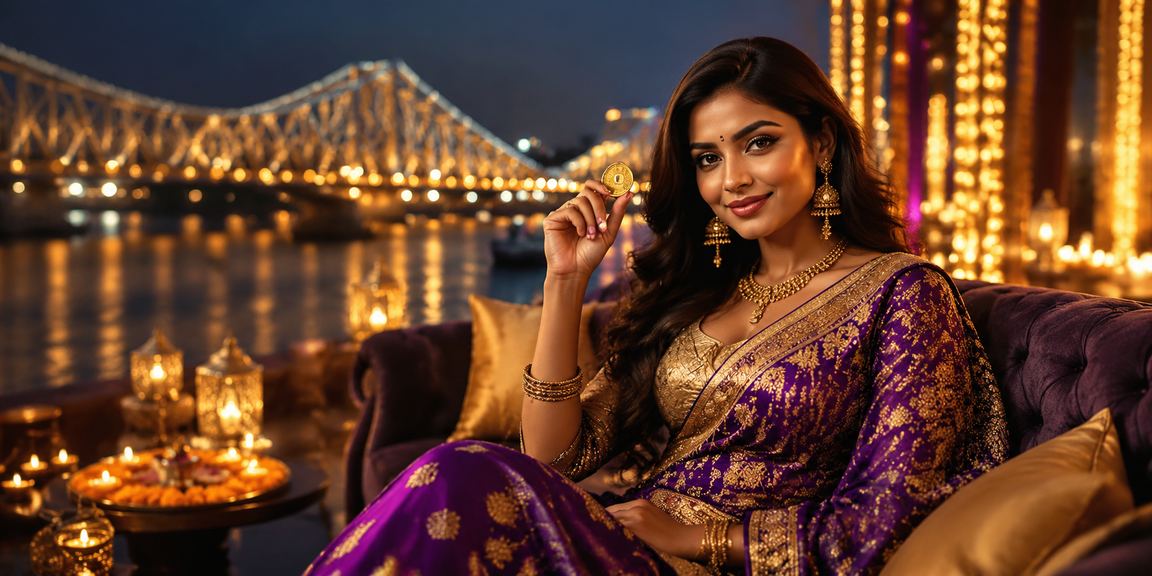 Diwali festival payment bonus for Kolkata players near Howrah bridge